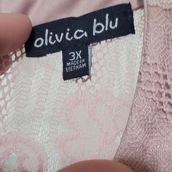 3x Olivia Blu pink sleeveless shirt - Picture 2 of 3